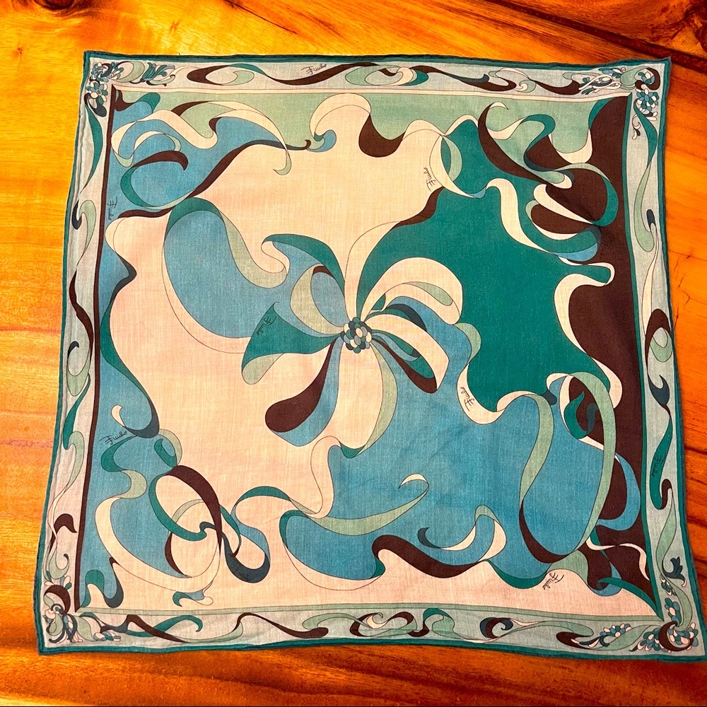 Emilio Pucci Cotton Scarf